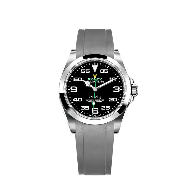 RUBBER STRAP FOR ROLEX® AIR-KING
