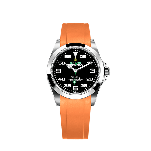 RUBBER STRAP FOR ROLEX® AIR-KING