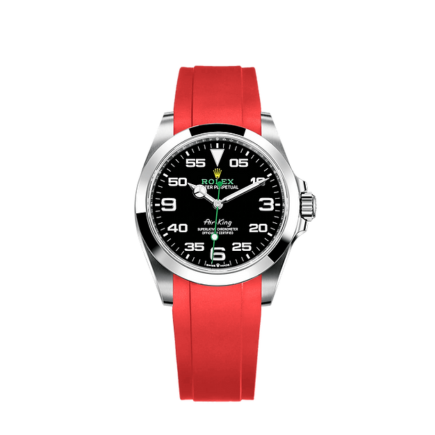 RUBBER STRAP FOR ROLEX® AIR-KING