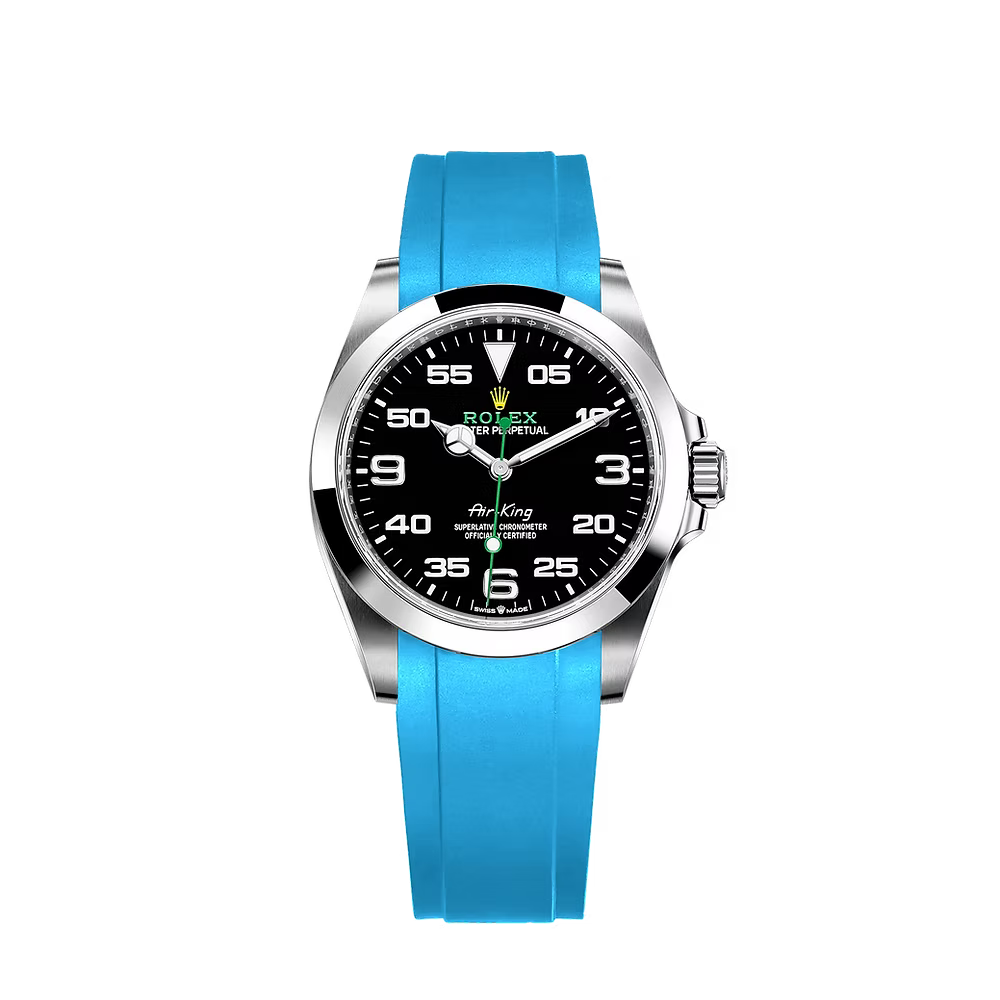 RUBBER STRAP FOR ROLEX® AIR-KING