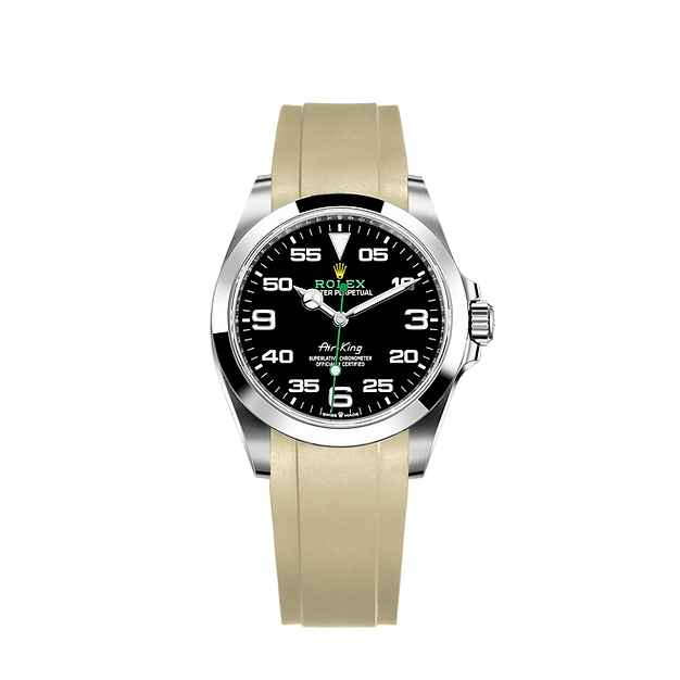 RUBBER STRAP FOR ROLEX® AIR-KING