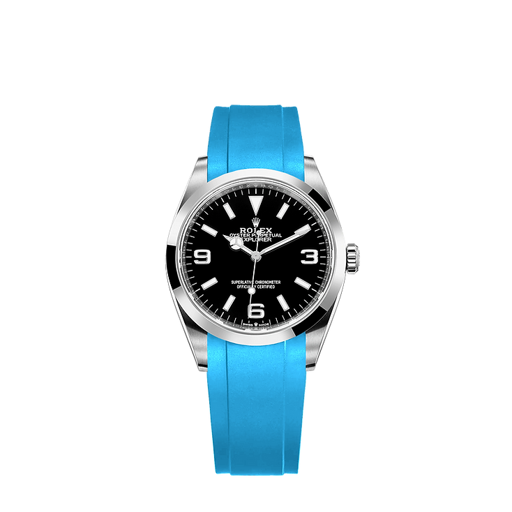 RUBBER STRAP FOR ROLEX® EXPLORER