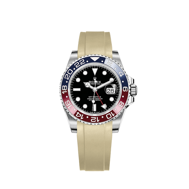RUBBER STRAP FOR ROLEX® GMT