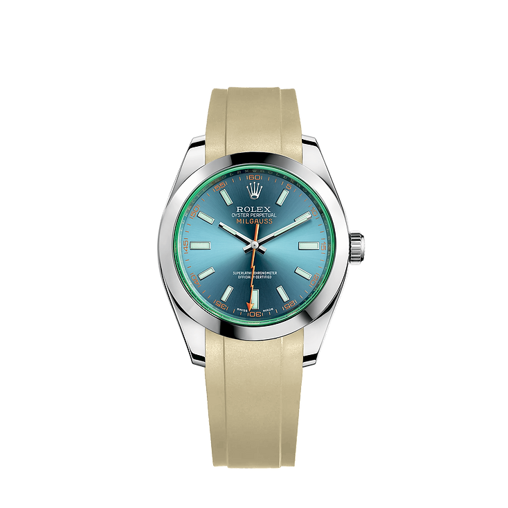 RUBBER STRAP FOR ROLEX® Milgauss