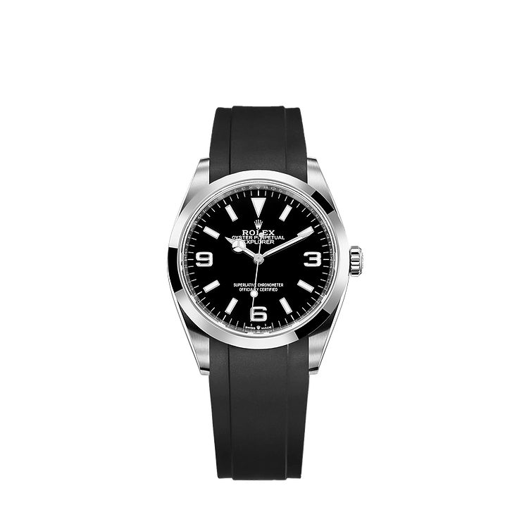 RUBBER STRAP FOR ROLEX® EXPLORER