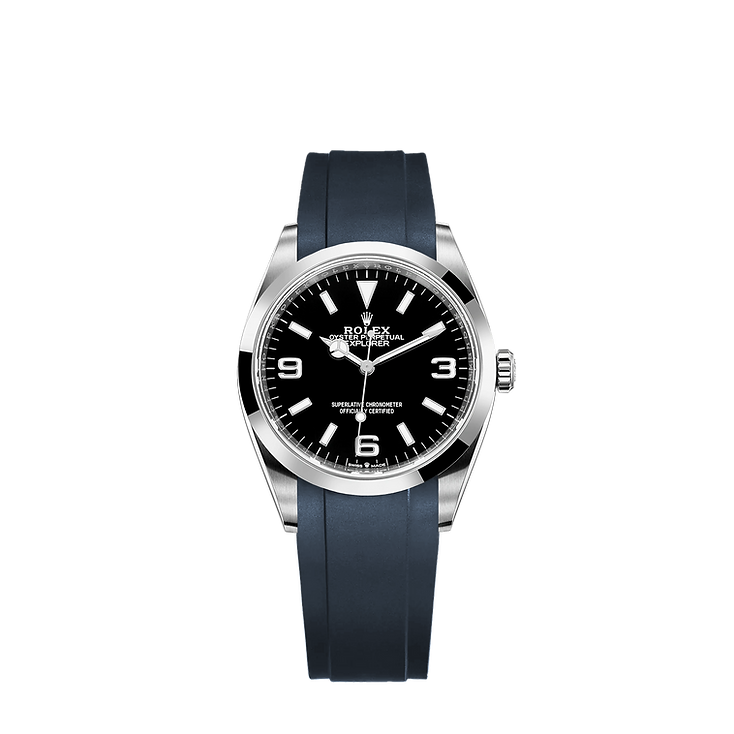 RUBBER STRAP FOR ROLEX® EXPLORER
