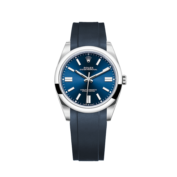RUBBER STRAP FOR ROLEX® OYSTER-PERPETUAL