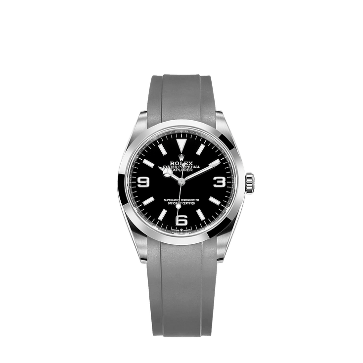 RUBBER STRAP FOR ROLEX® EXPLORER