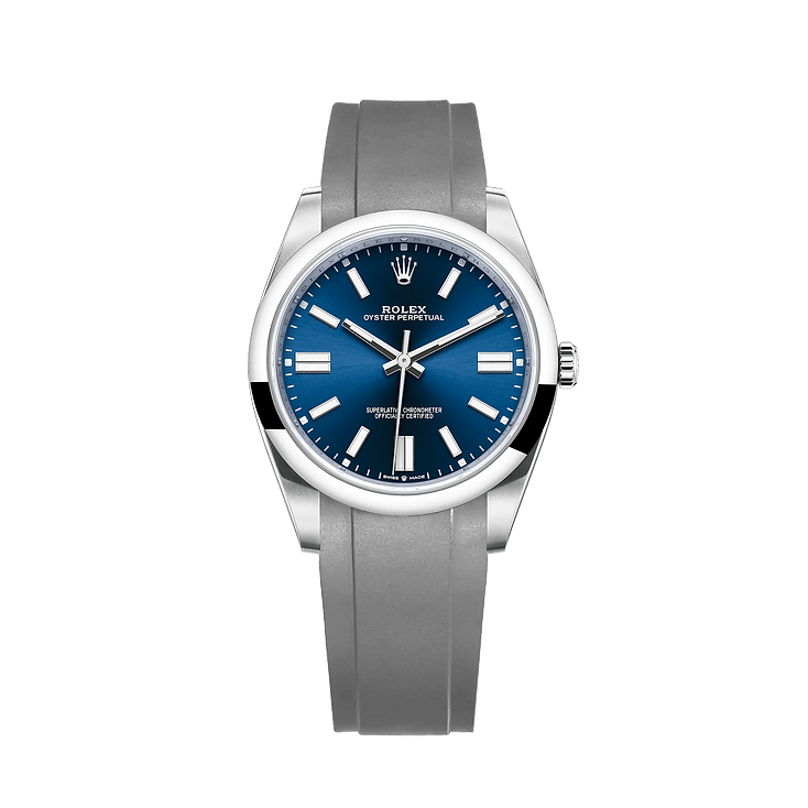 RUBBER STRAP FOR ROLEX® OYSTER-PERPETUAL