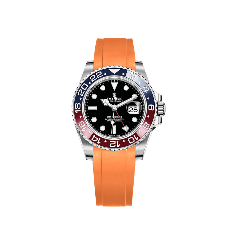 RUBBER STRAP FOR ROLEX® GMT