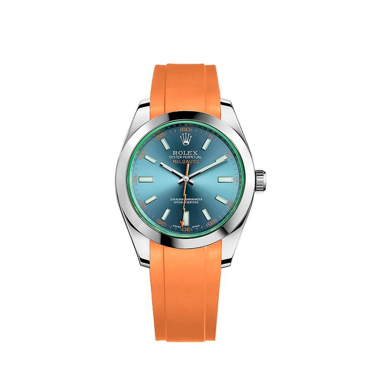 RUBBER STRAP FOR ROLEX® Milgauss