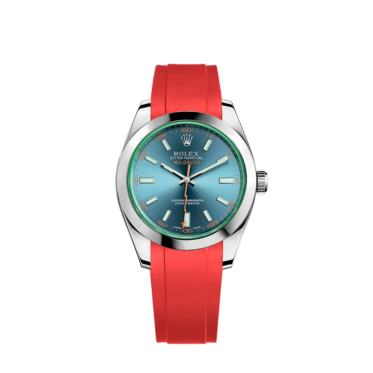 RUBBER STRAP FOR ROLEX® Milgauss