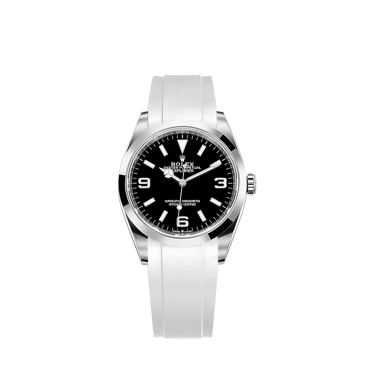 RUBBER STRAP FOR ROLEX® EXPLORER