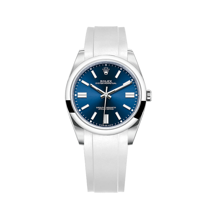 RUBBER STRAP FOR ROLEX® OYSTER-PERPETUAL